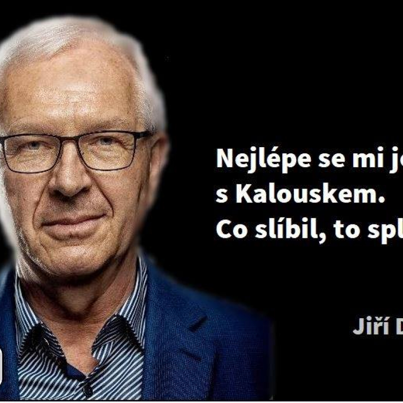 Lež, ve které Jiří Drahoš chválí Miroslava Kalouška je vytržena z kontextu a citát má jiný význam než se zdá.
